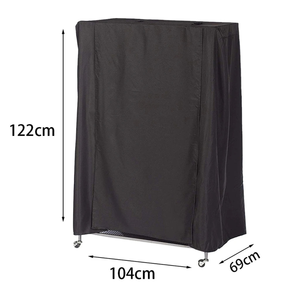 Large Birds Cage Cover Durable Lightweight  For Outdoor Waterproof Black Cover