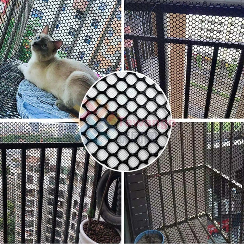 Anti-Falling Network For Cat Pet Balcony Safety Fence Net Stairs Protection.