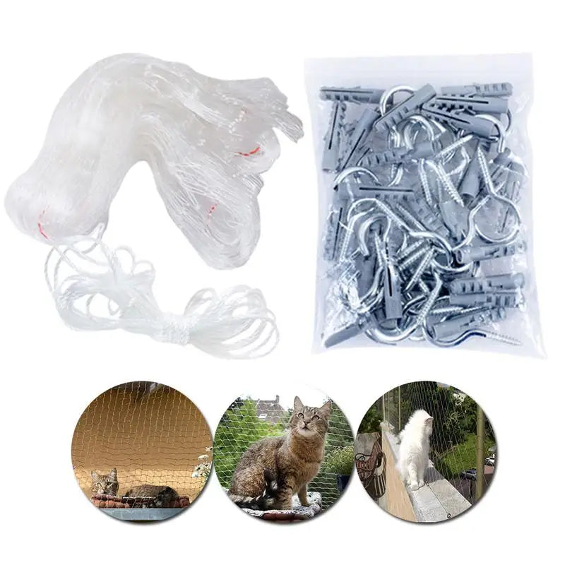 Pet Safety Protection Net Cat Protective Nylon Sturdy Safe Wire Cover For Balconies Windows'