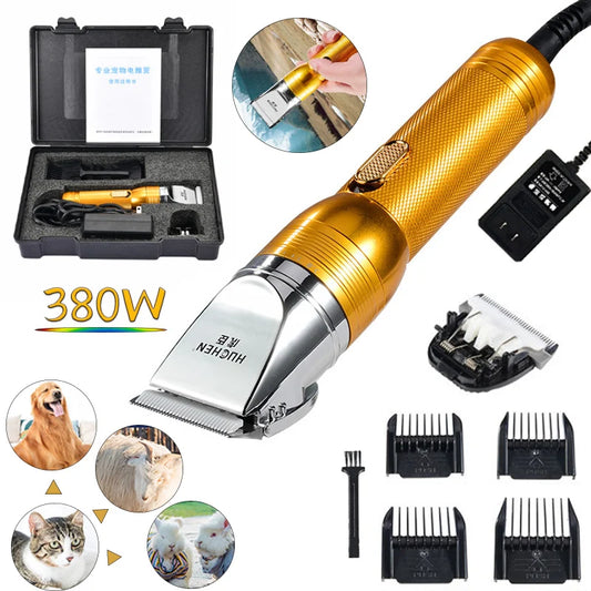 380W Cashmere Goat Shearer 12V Cordless Household Pet (Cat, Dog, Rabbit, Sheep) Hair Trimmer