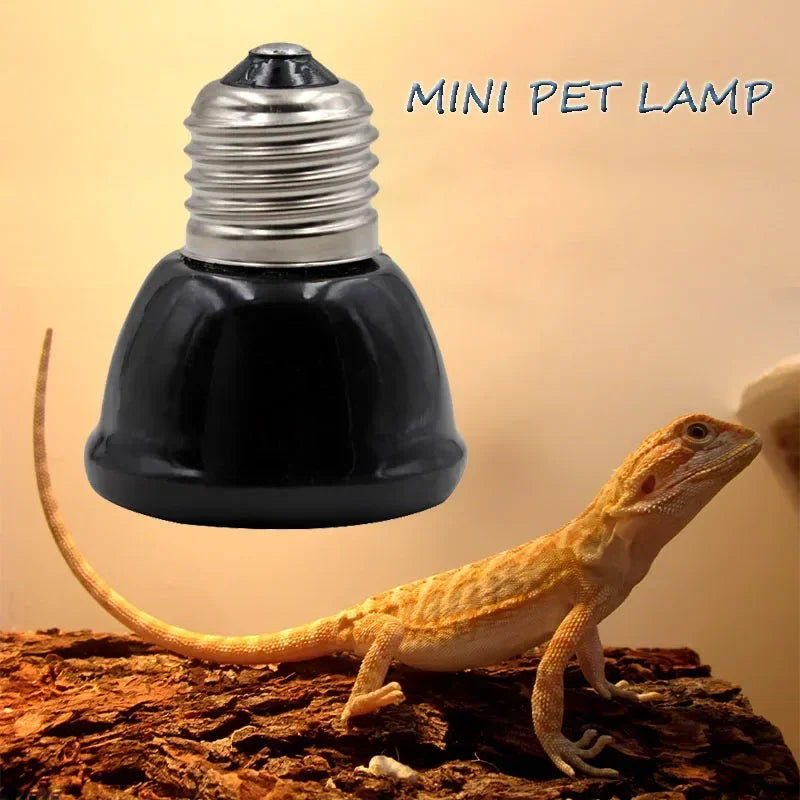 Ceramic Emitter Heater Lamp 220V Heat Lamp Bulb for Pets, Brooder Coop,or Amphibians.