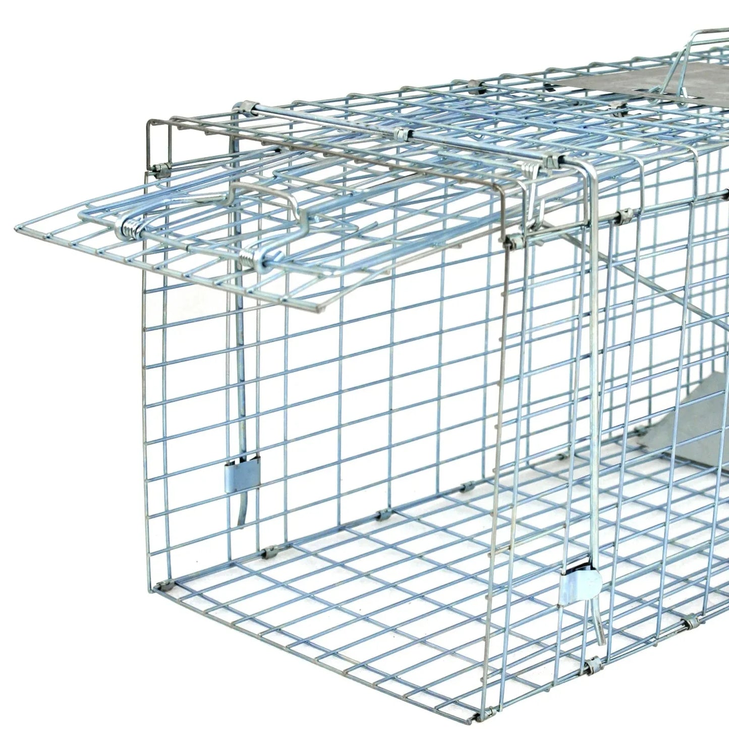 US Live Animal Trap 32"X12.5"X12"Steel Cage Humane Rodent Cage