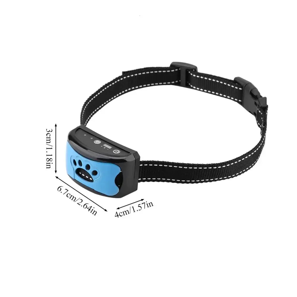 Pet Dog Anti Barking Device USB Electric Ultrasonic Dogs Training Collar.