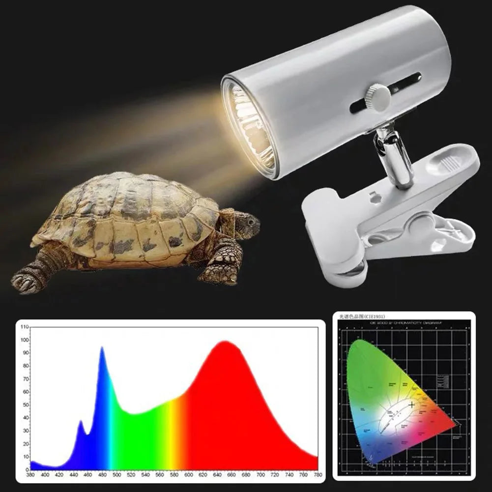 Reptile Tortoise UVA UVB Heating Reptile Lamp Bulb Turtle Basking UV Light Sunlamp.