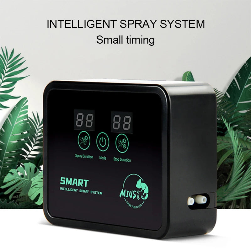 Intelligent Reptile Fogger Terrariums Humidifier Electronic Timer Automatic Mist .