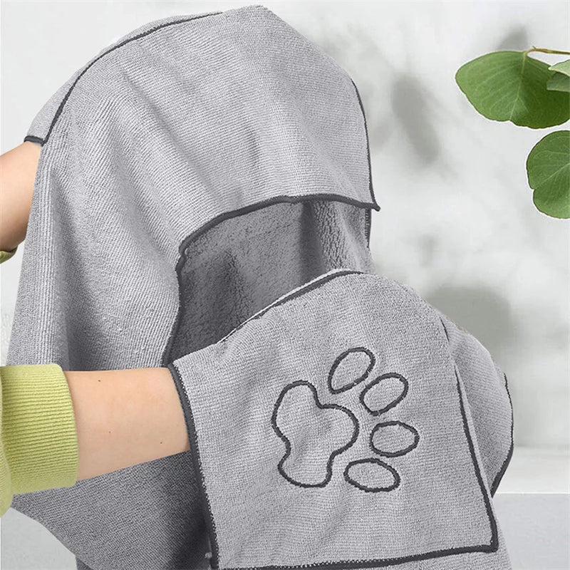 Super Absorbent Pet Dog Towel New Quick-Drying Microfiber