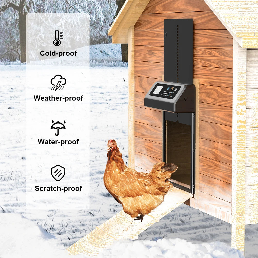 OGOOSM Automatic Chicken Coop Door Opener