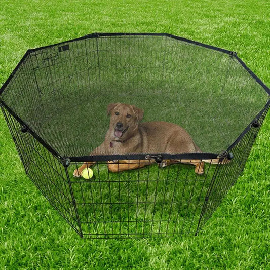 Dog Playpen Oxford Cloth Top Cover for Portable Folding Pet Tent.