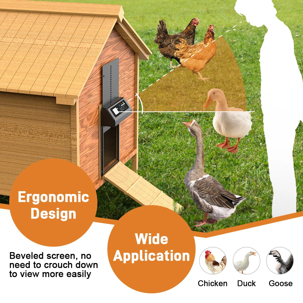 OGOOSM Automatic Chicken Coop Door Opener