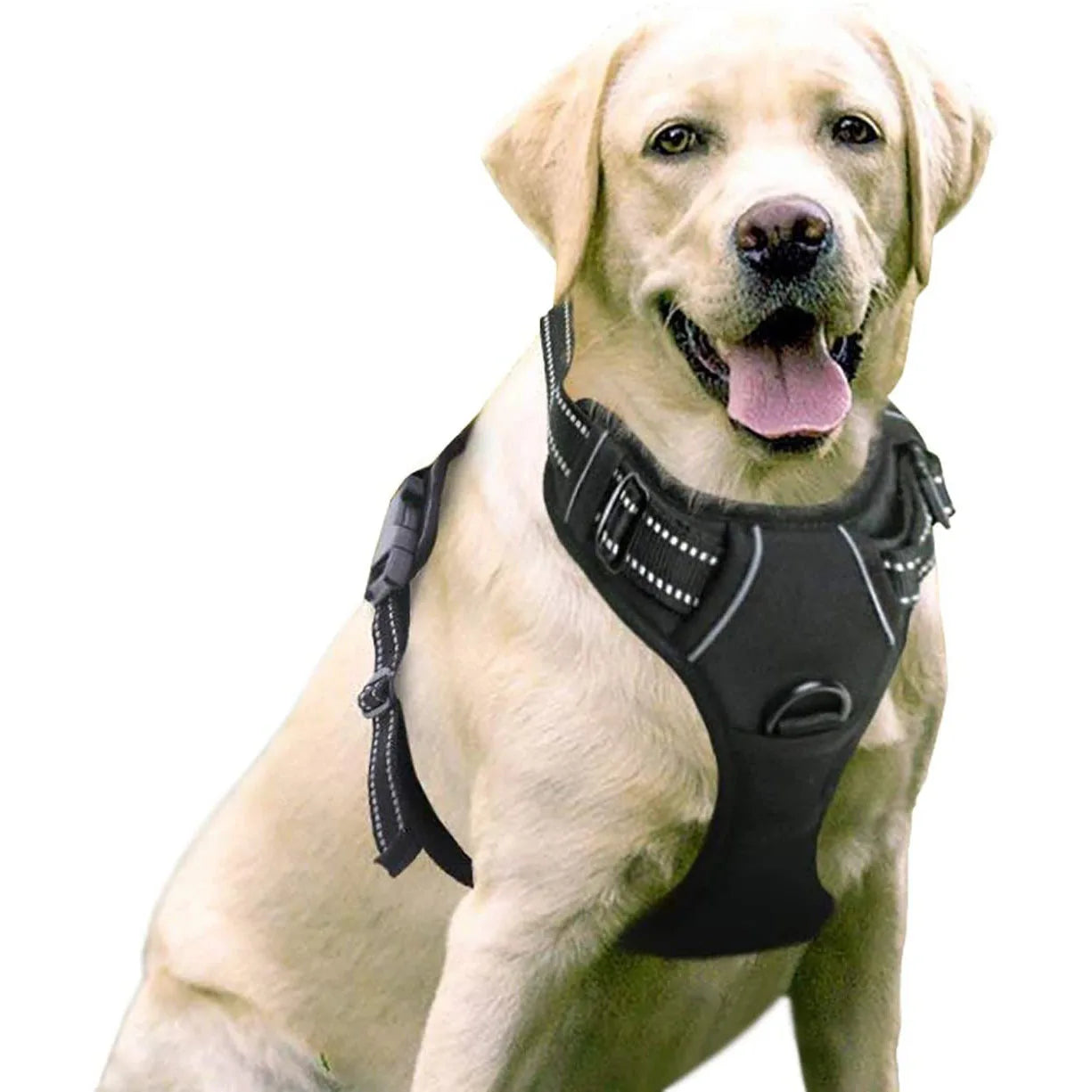 Pet Dog Harness Reflective Adjustable Breathable Dog Vest Harness