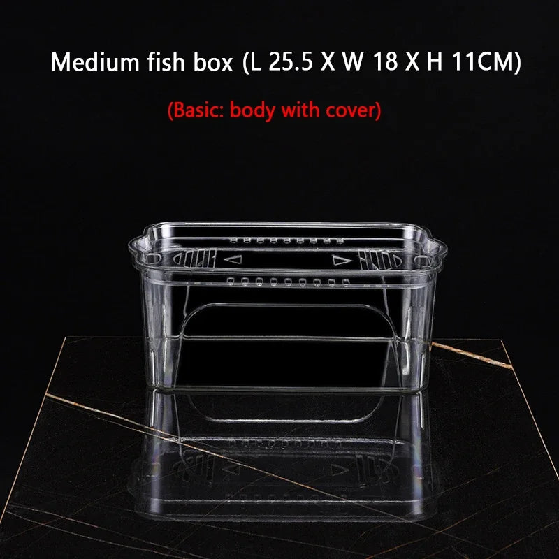 Betta Ecological Fish Tank Home Aquarium Transparent Living Room Desktop Landscaping.