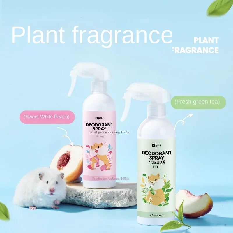 Hamster Deodorant Pet Deodorant Spray Rabbit Golden Bear Bird Cage Deodorant .