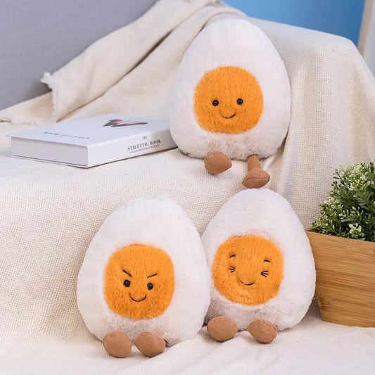 New Arrival 23cm Boiled Eggs Fashion Creative Pet Cat Toys .