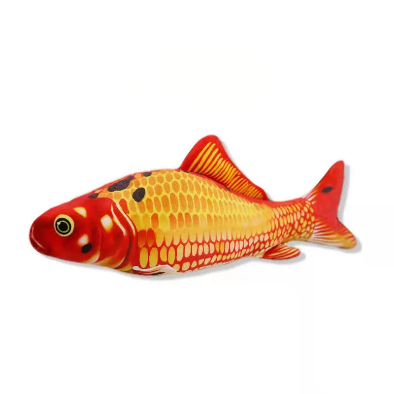 Fish Plush Stuffed Pillow 20CM Simulation Fish Cat Toy.