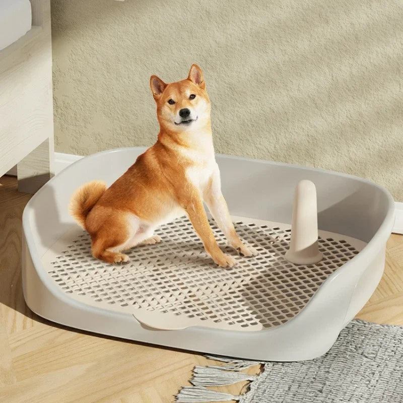 Portable Potty Training Toilet for Small Dogs and Cats Puppy Pad Holder Indoor Tray Pet Supplies Pet Toilet Potty Tray For Dogs