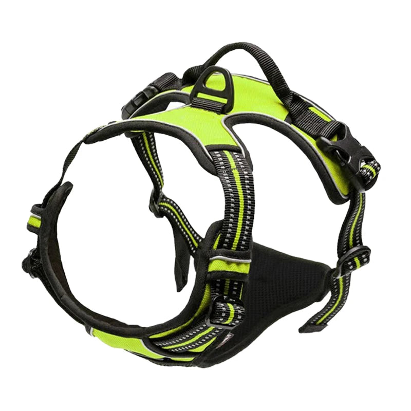 Pet Dog Harness Reflective Adjustable Breathable Dog Vest Harness