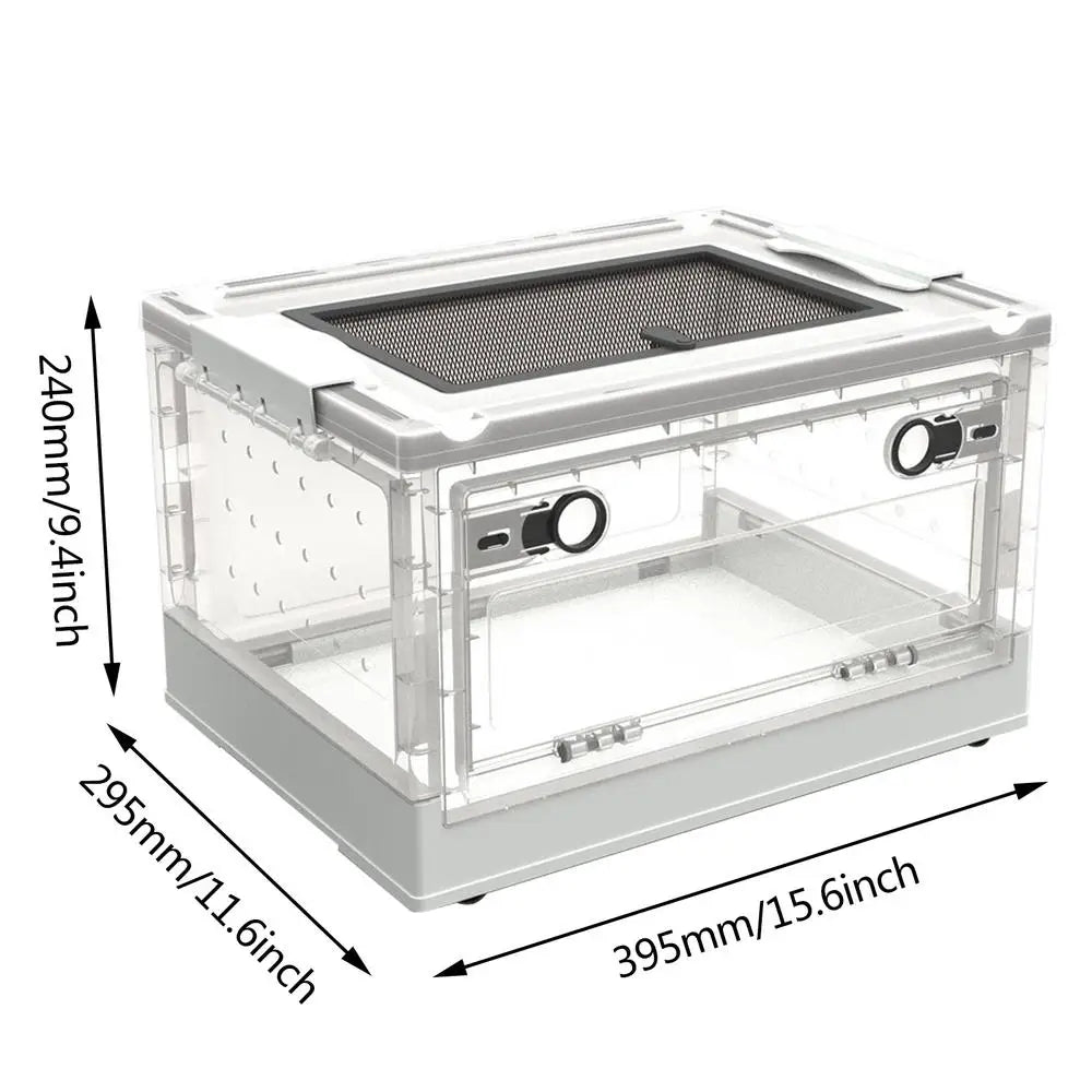 Small Pet Breeder Transparent Portable Small Pet Incubator .