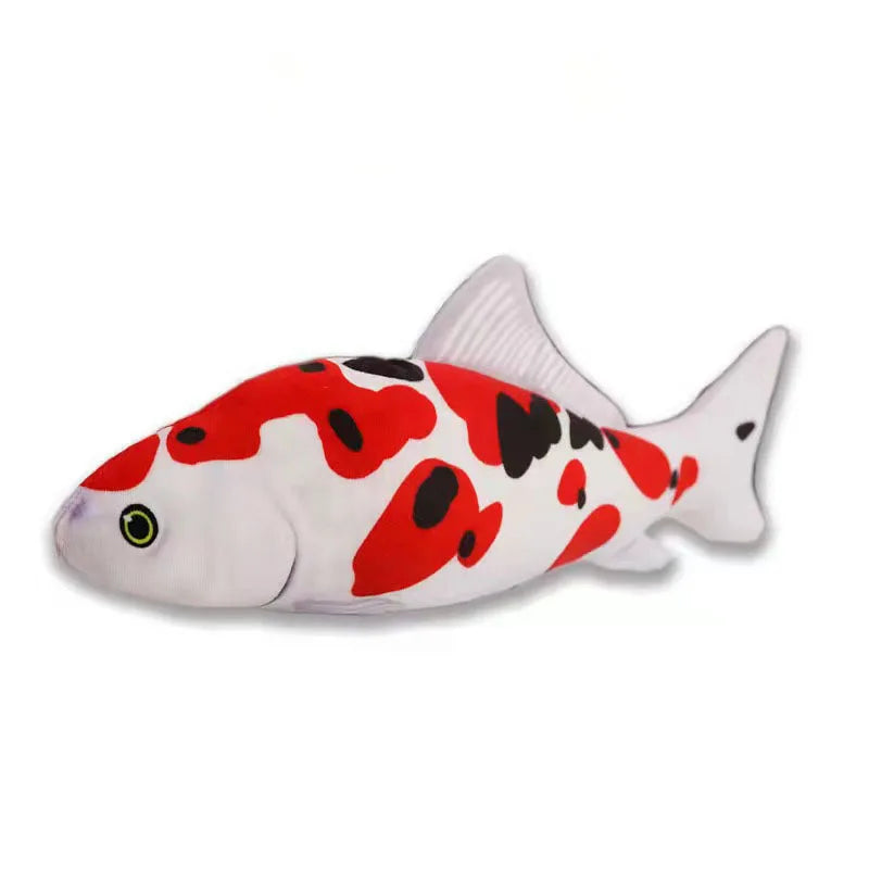 Fish Plush Stuffed Pillow 20CM Simulation Fish Cat Toy.