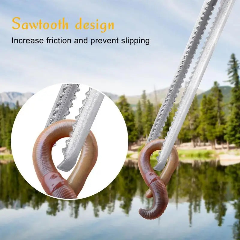 Reptile Feeding Tongs 15 Inches Extra Long Large Tweezers Aquascaping Tools.