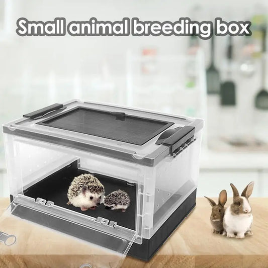 Small Pet Breeder Transparent Portable Small Pet Incubator .