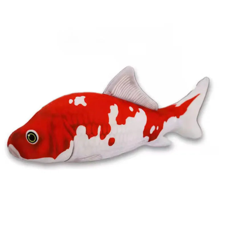 Fish Plush Stuffed Pillow 20CM Simulation Fish Cat Toy.