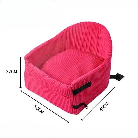 Comfortable Pet Dog Car Seat Cover or Safety Cat Carrier Bag for Car Seat